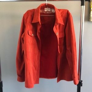 Alfred Dunner burnt orange blouse